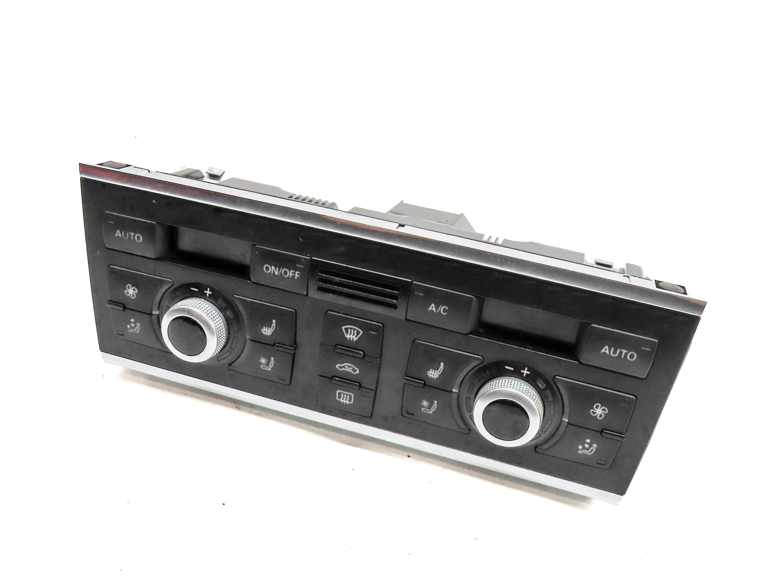 2013-2015 AUDI Q7 (4L) FRONT HEATER A/C TEMPERATURE CLIMATE CONTROL PANEL — exact item pictured